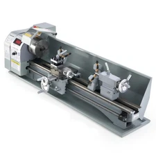 9"x30" Large Bore 1.5" Metal Hobby Lathe 1100W High Torque Motor Variable Speed