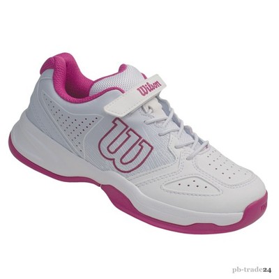 Wilson Stroke Junior Tennisschuh Sportschuh Kinderschuh Klettverschluß Mädchen