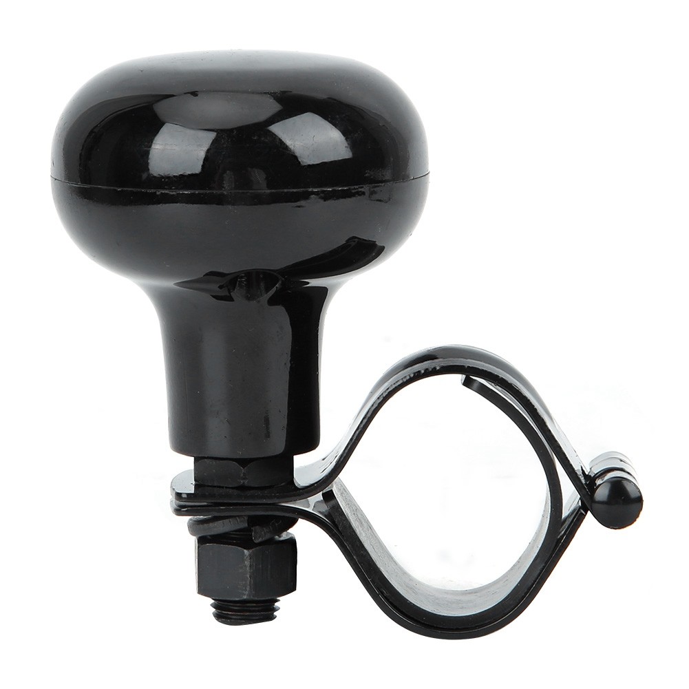 Steering Wheel Ball Booster Auxiliary Knob For Universal Car Black