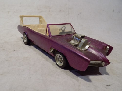 #ad MPC FONZ 1966 PONTIAC GTO DREAM ROD MONKEE MOBILE BUILT MODEL CAR HAPPY DAYS 66 $34.95