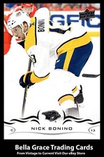 2018-19 Upper Deck Nick Bonino #353 Nashville Predators NHL Hockey 