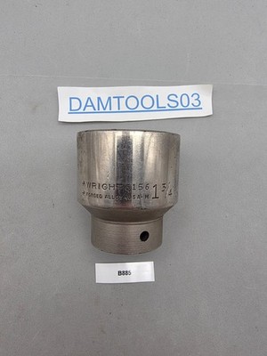 Wright Tools 3/4'' Drive 1-3/4'' Socket 12 pt. 6156 USA