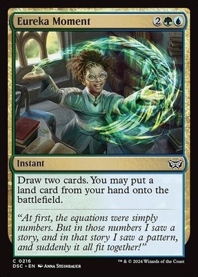 Eureka Moment - Duskmourn Commander DSC - MTG