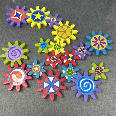 Learning Resources Gear Toy Set Colorful Interlocking Educational STEM Motion