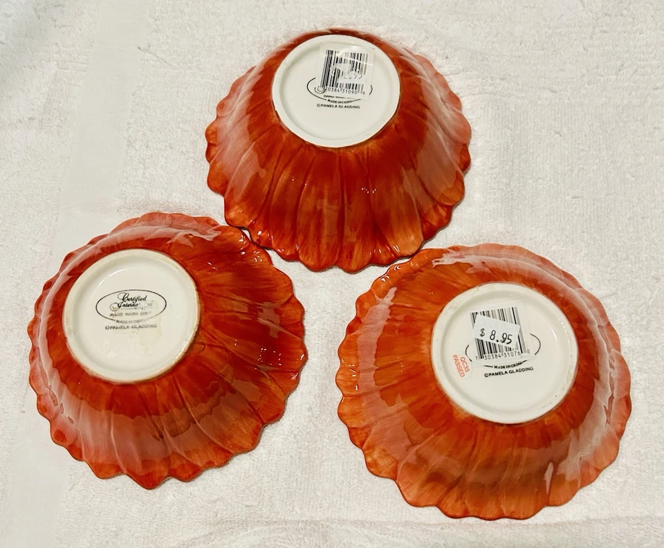 认证国际 6 英寸向日葵谷物/甜点碗 Pamela Gladding 出品 — 第 2/4 张图片