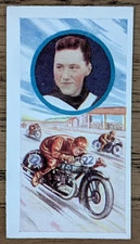1930 Pattreiouex Cigarette Card Celebrities In Sport. Wal Handley Motor Cycling 