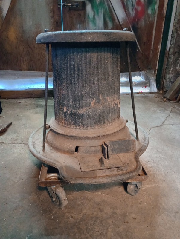 Lehigh and Hudson River RR bobber caboose stove