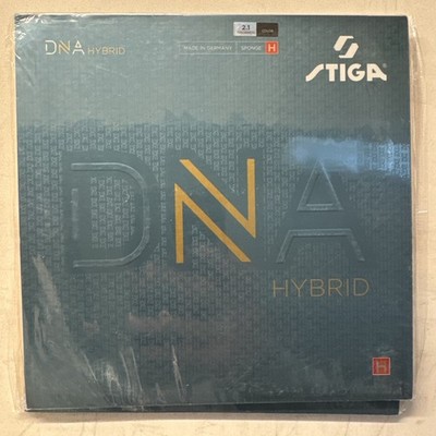 [Brand New] Stiga DNA Hybrid Table Tennis Rubber 2.1mm BLACK Hardness H