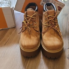 Timberland Womens Brown Nubuck Chukka Ankle B...