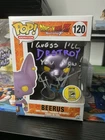 Funko Pop! Dragon Ball Beerus #120 Metallic 2016 Exclusive Comic Con Collectible