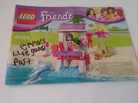 Lego 41028 - Friends Emma's Lifeguard Post - 2014 - 100% Complete Minifigs