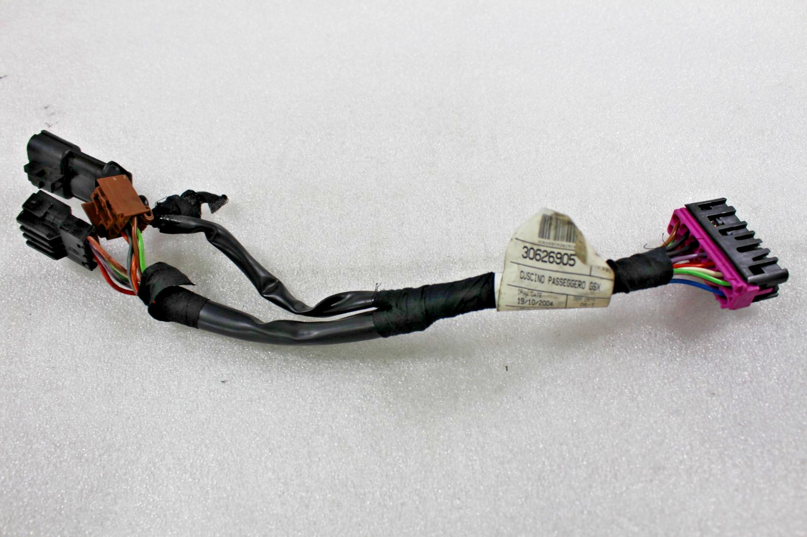 Ferrari 360, F430, RH, Right, Seat Switch Wire Harness, Used, P/N 66329000
