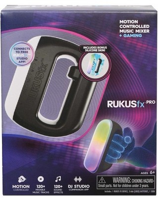 RUKUSfx Pro Motion Controlled Music Mixer & Gaming Handheld Game, Ages 6+