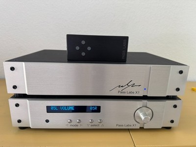 PASS LABS X1 Preamplifier with UPGRADED performance & RC