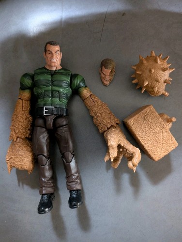 Marvel Legends Spider-Man Wave Sandman BAF Complete
