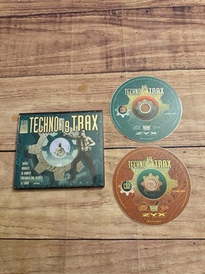 Techno Trax 19 CD 2 Disc Set 1997 Zyx Music Germany Tested Rare HTF