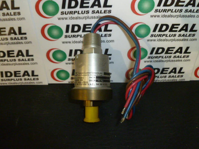 #ad CUSTOM CONTROLS 611GB3 Dual Snap Pressure Switch $135.14