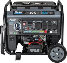 Pulsar GD10KBN 10500W Dual Fuel Home Backup Portable Inverter Generator