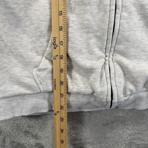 Tommy Hilfiger Jacket Boys Large Gray Fleece Sherpa Spell Out Full-Zip Hooded - Picture 11 of 12