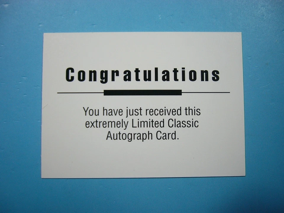 1992 年经典选秀 NHL HOCKEY 卡马里奥·莱米奥亲笔签名近乎完好!! — 第 2/3 张图片