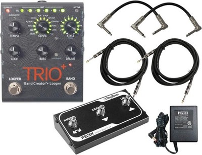 Guitar Looper DigiTech Trio Band Creator FS3X