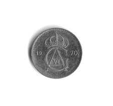 1970 Sweden - 10 Ore - 648 - Copper Nickel - 1.4g