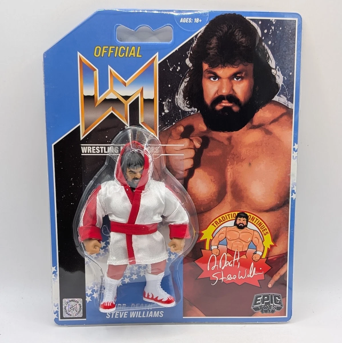 Dr Death Steve Williams In Sports Action Figures for sale | eBay