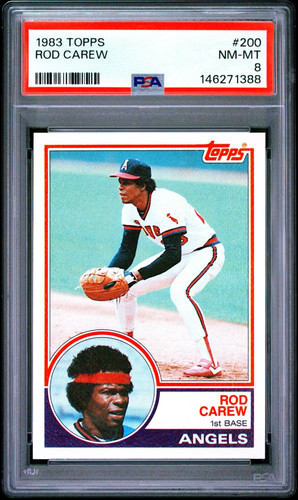 1983 Topps Rod Carew #200 card