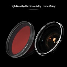FOTGA 67mm Adjustable Infrared Filter IR Pass X- Lens Filter Variable Fr TYDW