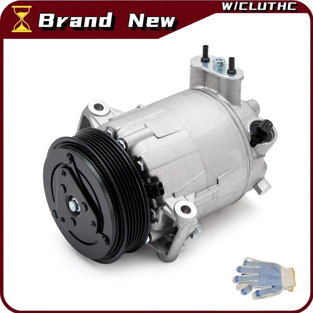 A/C AC Compressor with Clutch for Maserati Ghibli  V6 3.0L 2014 2015 2016-2019 