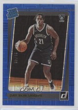 2021-22 Panini Donruss Rated Rookie Choice Blue 31/49 Day'Ron Sharpe #215 6o3