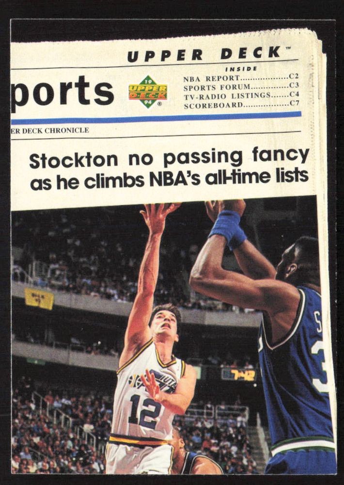 1994-95 Upper Deck John Stockton #224