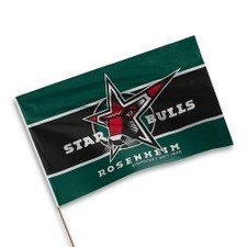 Starbulls - Fan Fahne Block - Logo - 150x100c...