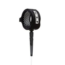 FCS 5' 5ft Comp Essential Series Ankle Surfboard Leash White / Black - New