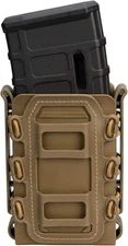 IDOGEAR Belt Magazine Pouch 5.56 Clip Mag B:Tan(Molle clips version) 