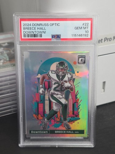 2024 Optic Breece Hall Downtown PSA 10