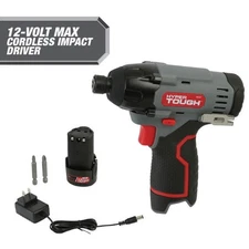 12V Max Lithium-Ion Cordless Impact Driver with 1.5Ah Battery and Charger Tools