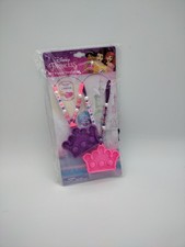 PRINCESS DISNEY BFF Friendship Popper Necklace Set of 2 Fidget Pink Purple New