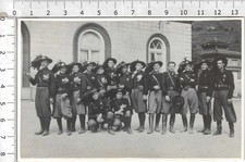 MANDELLO DEL LARIO LECCO BERSAGLIERI STAZIONE FERROVIARIA_FOTO CARTOLINA 1934