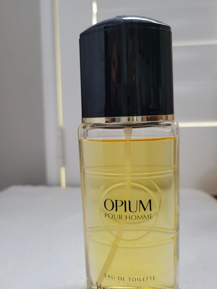 Yves Saint Laurent Opium Pour Homme Eau de Toilette - De colección 1,6 oz. botella! Foto 2 de 3