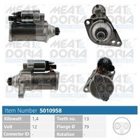Meat & Doria Starter FüR VW Golf VII 5G1 BE1 1.4 TSI BQ1 BE2 BA5