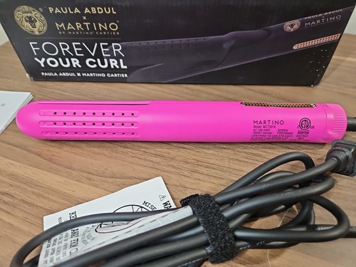 Paula Abdul+Martino Forever Your Curl Hair Straightener/Curler Pink - Bild 5 von 8