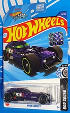 Hot Wheels 2025 Factory Set Rod Squad Series #70 HW50 Concept Purple w/ PR5s