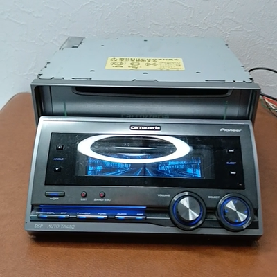 Pioneer Carrozzeria FH-P070MD 2DIN Car Audio CD MD DSP Tested