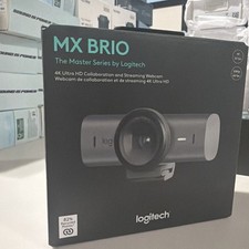 Logitech MX Brio Ultra HD 4K  Webcam 1080p Gr...