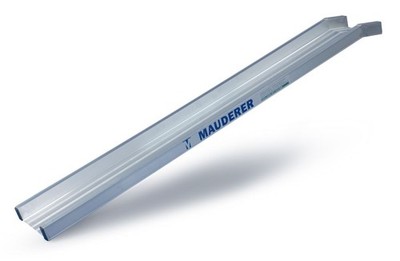 Alu Auffahrschienen 500 kg, 350 cm mit Rand Mauderer Auffahrrampe Verladeschiene