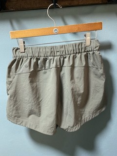 "Corto Lululemon para mujer talla 4 gris salvia paseo al atardecer tiro medio 3"""
