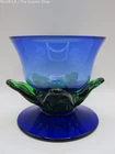 Vintage Cobalt Blue Murano Glass Trinket Bowl