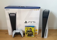 Sony Playstation 5 mit Laufwerk / Disk PS5 Blu-Ray Edition Spielekonsole - Weiß