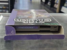 Star Soldier (Nintendo NES, 1988) CIB Complete Game Manual Box Poster Authentic